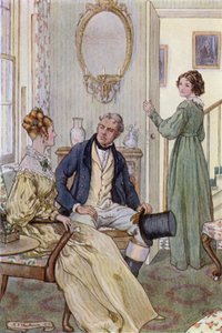 Ilustracja do żon i córek autorstwa pani Gaskell